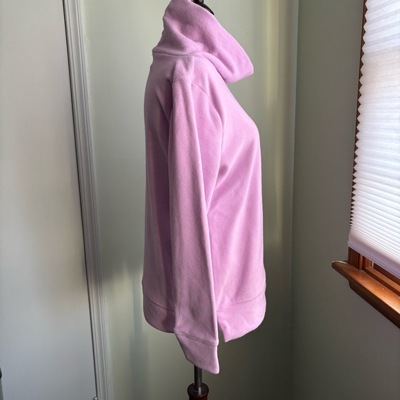 Talbots Fleece Top Small New Women Funnel Neck Microfleece nwt - Picture 3 of 7